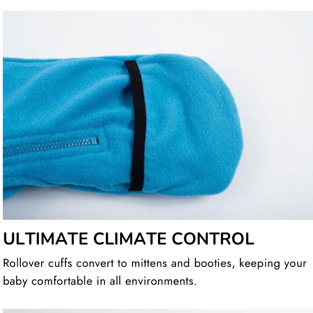 NEW Cuddle Club Bear Fleece Bunting 6-12 Months - Picture 7 of 8